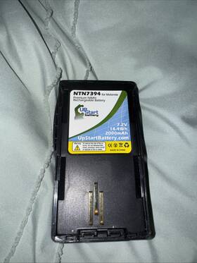 Upstart Battery Ntn7394 Motorola Visar Replacement Nimh 2000mah