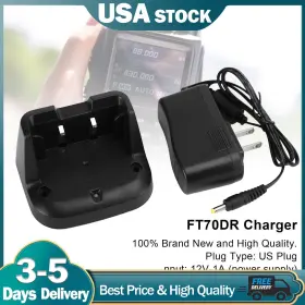 E002-c152-us Vipih Sbr-24li Battery Rapid Dock Charger Fit Ft70dr Ft70d Radio Walkie Talkie Us Plug