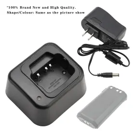 E002-c196 Vipjq Bc-119n Fast Rapid Dock Charger For Icom Icf70ds Bp253 Battery Radio Us Plug