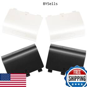 Xahpower B093czyq9d Battery Cover For Xbox One Controller Replacement Shell 4 Pack Black Wh