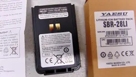 Sbr-28li Yaesu Vertex Li-ion Battery Oem Pack 7.4v 1750mah New Ft-4v Etc