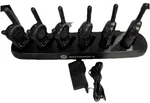 Motorola CLS1110 Uhf Radios Walkie Talkies With 6 Pocket Multi-unit Charger Used. Price: $319.99.