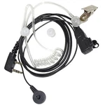 Hqrp 2 Pin Hands Free Acoustic Tube, Earpiece Ptt Mic For Kenwood Radio Devices New. Price: $8.95.