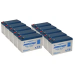 Power-sonic 12V, 7AH, Agm, F2 Replaces Expertpower EXP1270, EXP1272 10 Pack New. Price: $199.99.