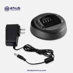 Motorola PMLN5228B Single-unit Rapid Charger Kit With Us Plug For CP185 / CP100D New. Price: $39.99.