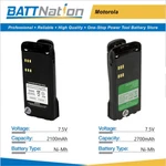 7.2V 2100/2700MAH Nimh Battery For Motorola NTN9858, XTS1500, NTN9815, XTS2500 New. Price: $27.45.