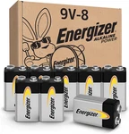 Energizer Alkaline Power Volt Batteries (8 Pack), Long-lasting New. Price: $31.27.