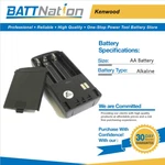 BT-11H 6 Aa Alkaline Battery Case For Kenwood New. Price: $16.59.