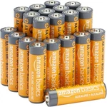 Amazon Basics 20-PACK Aa Alkaline High-performance Batteries, 1.5 Volt, 10-YEAR New. Price: $25.13.