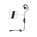 Klein CURL-M1-BR 1-WIRE Earpiece Kit Braided Cable For Motorola 2-PIN Radios New. Price: $40.95.