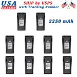 10 Pack NNTN4497 NNTN4970A For Motorola CP200D PR400 CP200XLS EP450 Battery New. Price: $181.79.