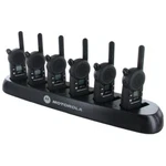 Motorola CLS1410 Uhf Radios Walkie Talkies With 6 Multi Charger And- Belt Clips Used. Price: $359.99.