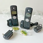 Two X Motorola L303 Dect 6.0 Cordless Handsets With Bases, Adapters & Batteries New. Price: $35.00.