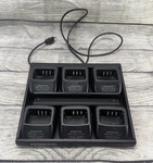 Working Kenwood KMB-28A Multi-charger Port Tk And Nx Series 6 KSC-35 Chargers Used. Price: $160.00.