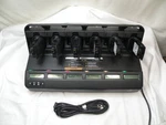 Motorola Impres 2, PS000029A03, 6-BAY Charger For Apx W/ NNTN7034B Batteries Used. Price: $699.99.