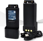 (2-PACK) 7.4V 2600MAH BL-5 Extended Battery For UV-5RTP Plus UV-5RX New. Price: $63.99.