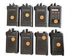 Motorola Vhf Saber Radios, Lot Of 7 + 1 For Parts Used. Price: $150.00.