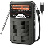 Prunus Portable Am Fm With Usb Charging, Earphone Jack, Handheld Radios... New. Price: $17.33.