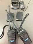 2 Maxon, Tecnet TS-3116 Analog Vhf, 5 W, Ch, Batteries, One Rapid Charger Used. Price: $199.00.