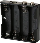 Parts Express Battery Holder For (4) Aa With Standard Snap Connector : BH341 New. Price: $11.55.
