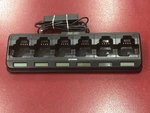 Harris Multi-bay Portable Radio Charger (model 14035-1800-02), Digital Display Used. Price: $750.00.