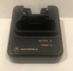 Motorola Minitor Iii Iv Fire Ems Pager Std. Charger Base Only, Tested & Clean Used. Price: $15.00.