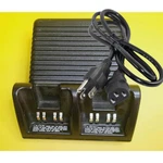 Motorola AA16742 NTN7510C Double Battery Charger Black Dock For Visar Radios Used. Price: $29.24.