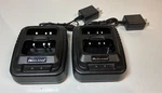 Midland Desktop Charger Model BDC200 Lot Of Two Open. Price: $19.99.