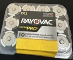 Rayovac Ultra Pro Alkaline Batteries Pack Size 1.5V RAYALD12PPJ Exp 12/2032 New. Price: $19.99.