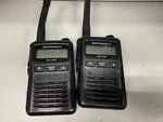 2X Motorola EVX-S24-G6-3 Digital/analig Two Ways Radios/w Batteries And Antennas Used. Price: $154.00.