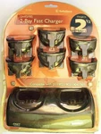 2-BAY Fast Charger Gmrs/frs 2-WAY 21-1902 -1903 -1904 -1905 Radioshack Open. Price: $49.99.