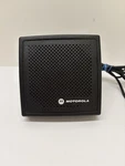 Motorola HSN4031B Wired External Radio Speaker W/ Mounting Bracket Black Used. Price: $22.00.