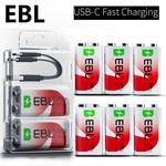 Ebl Volt Li-ion Usb-c Rechargeable Batteries 5400MWH Lithium Battery Lot New. Price: $40.37.