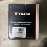 Yuasa YTX20L-BS 12V Agm Powersports Battery M320BS New. Price: $100.00.