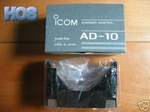 New Icom AD-10 Charger Adapter Cup For BC-35 IC-U28 IC-H28 CM-80 CM-92. Price: $20.95.