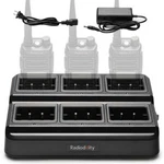 Radioddity GM-30 Six Way Charger Dock Bulk For Walkie Talkie New. Price: $39.99.