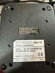 Kenwood KSC-16 Rapid Desk Top Charger W/ Ac 9V 650 Ma Output Two Way Radio Used. Price: $15.25.