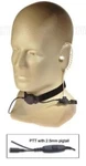 Otto Engineering Throat Mic With Acoustic Tube, Standard Ptt / 2.5MM Jack, Nos New. Price: $89.99.