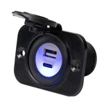Marinco Sealink Dual Usb-a/c Combo Charger #12VDUSBAC New. Price: $36.16.