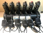 Lot Of 6 M/a-com Harris P7100IP Uhf 450-512 Radio HT7150SU1X With Gang Charger Used. Price: $299.99.