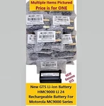 New Genuine Gts HMC9000 Li 24 Rechargeable Battery For Motorola Series. Price: $350.00.