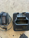 Three Motorola Pager Charger NYN8346A Used. Price: $10.00.