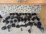 Lot Of 22 Harris Two-way Radio Microphone 14035-4700-01 Used. Price: $251.09.