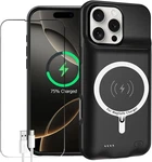 Battery Case For Iphone 16 Pro Max, Enhanced Black New. Price: $60.45.