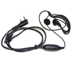 Hqrp G Shape 2 Pin Earpiece Headset Ptt Mic For Kenwood Series Radio Devices New. Price: $6.45.