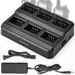 Baofeng UV-5R Six Way Charger Multi Unit Charging Station For BF-F8HP U... New. Price: $52.79.