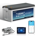 Fiunie 10.24KWH 48V Lithium Golf Cart Battery 100AH LIFEPO4 For Club Ezgo New. Price: $779.00.