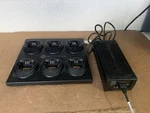 Genuine Motorola WPLN4171A CP200 6-WAY Charger With Power Supply AA19920 Used. Price: $174.95.