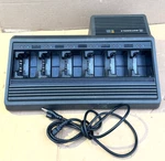Motorola 6-BAY Radio Battery Charger NTN1177C Used. Price: $44.95.