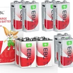 Ebl Volt Li-ion Usb Rechargeable Batteries 5400MWH Lithium Battery Lot New. Price: $23.89.
